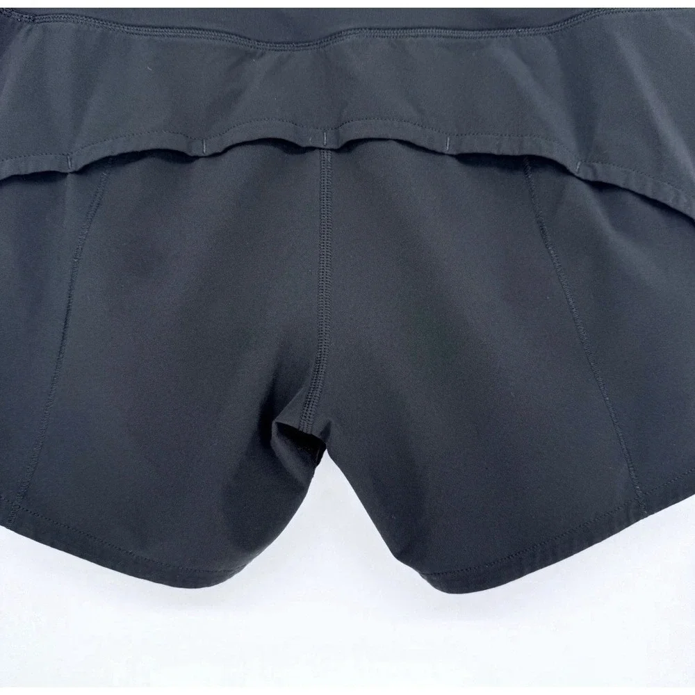Lululemon Speed Up Shorts Sz 4 Black 4